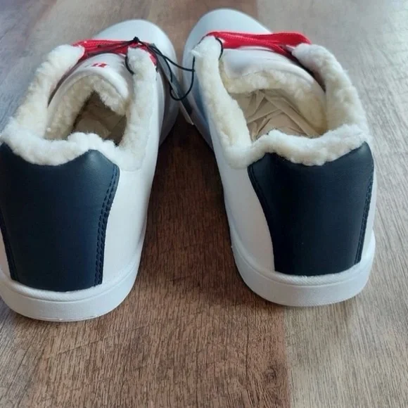 Beverly Hills Polo Club White Sneakers - Women's Size 6 - Picture 5 of 6